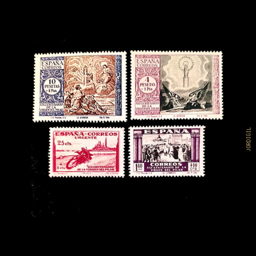 España · Edifil 898-901-902-903 · 1940 · 49 €