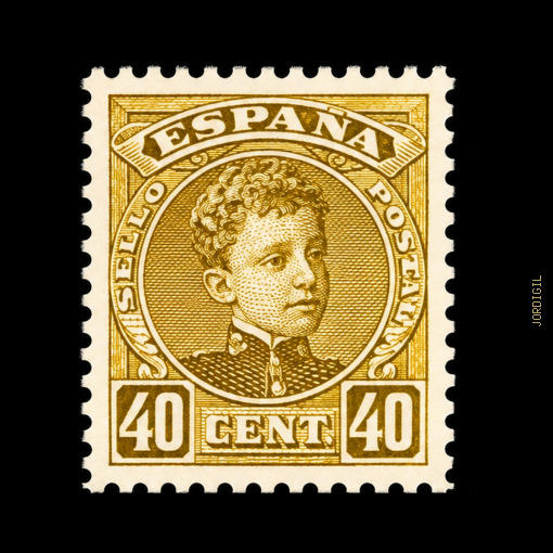 España · Edifil 250 · 1901-1905 · 22 €
