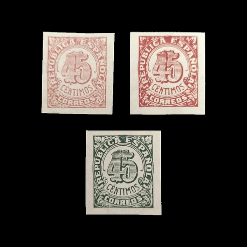 España · Edifil NE29-31 Sin dentar · 1938 · 35 €