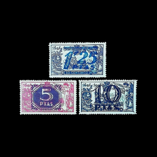 España · Edifil NE35-37 · 1938 · 40 €