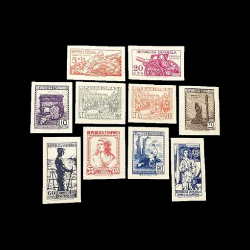 España · Edifil NE46-55 Sin dentar · 1939 · 60 €