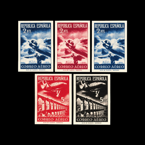 España · Edifil NE39-45 Sin dentar · 1939 · 40 €