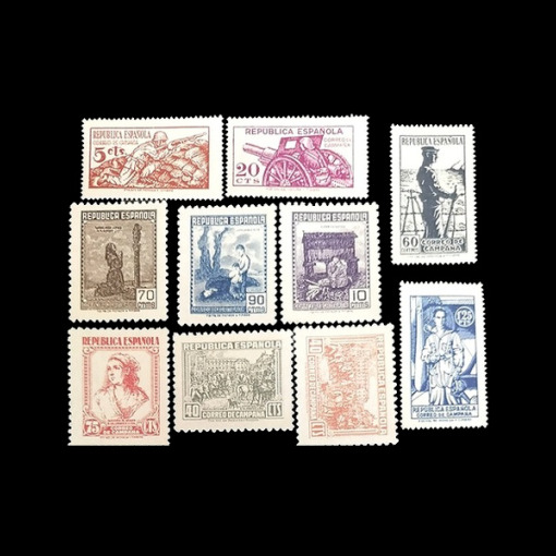 España · Edifil NE46-55 Dentados · 1939 · 60 €
