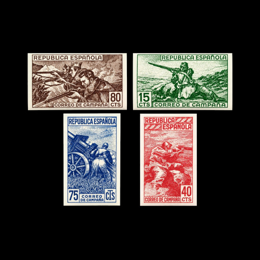 España · Edifil NE55 A-B-C-D Sin dentar · 1939 · 50 €