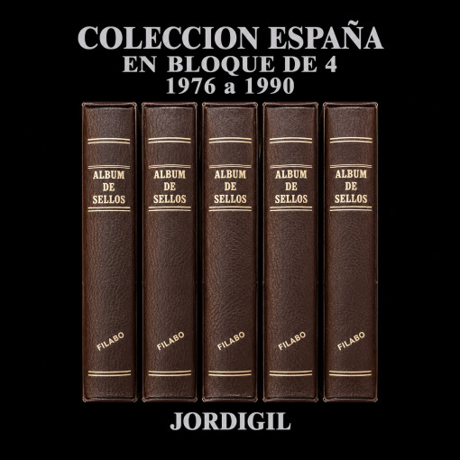 España · Edifil Bloque de 4 · 1976-1990 · 150 €