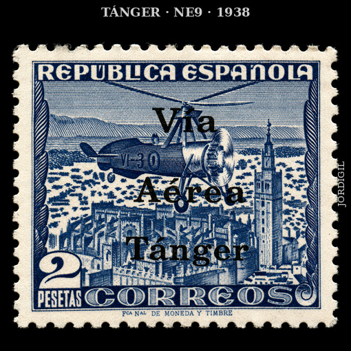 Tánger · Edifil NE9 · 1938 · 65 €