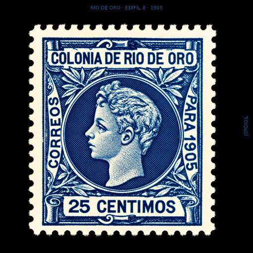Rio de Oro · 1905 · Edifil 8 · 25 €