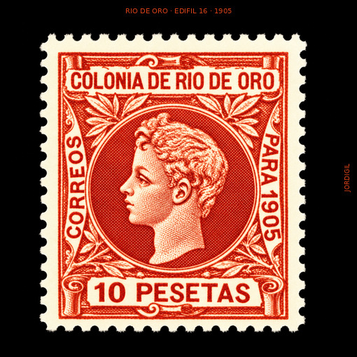 Rio de Oro · 1905 · Edifil 16 · 55 €