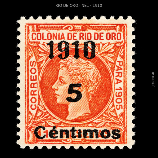 Rio de Oro · 1910 · Edifil NE1 · 50 €