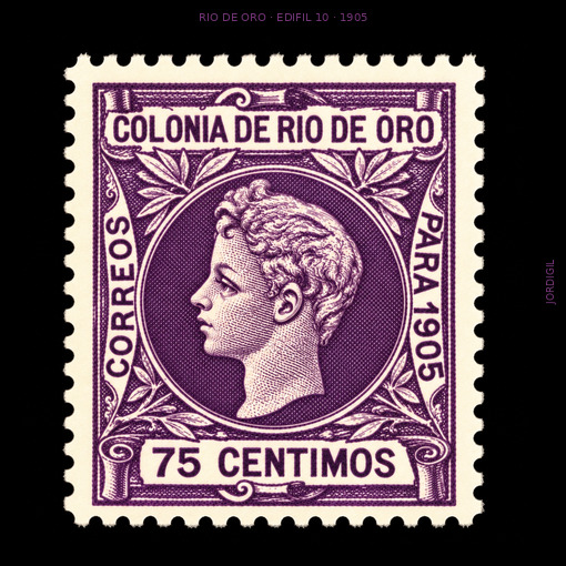 Rio de Oro · 1905 · Edifil 10 · 15 €