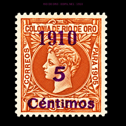 Rio de Oro · 1910 · Edifil NE1A · 50 €