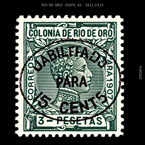 Rio de Oro · 1911-1913 · Edifil 63 · 40 €