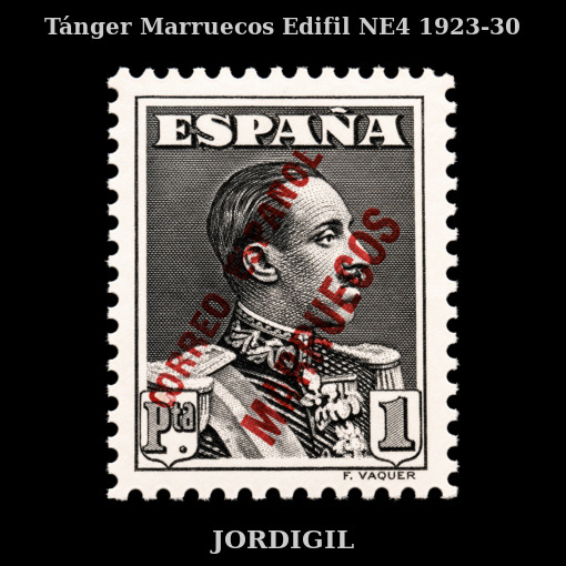 Tánger · 1923-1930 · Edifil NE4 · 25 €