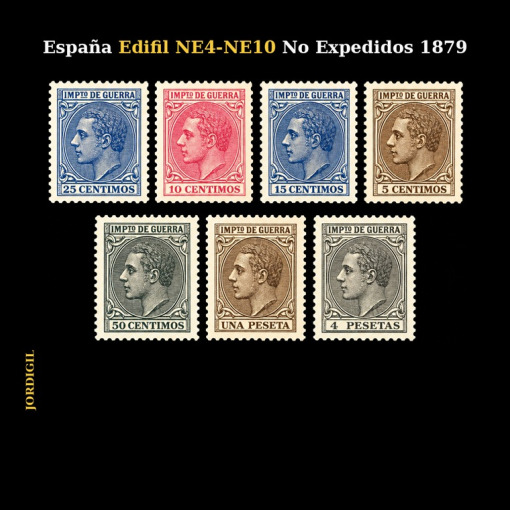 España · Edifil NE4-NE10 · 65 €