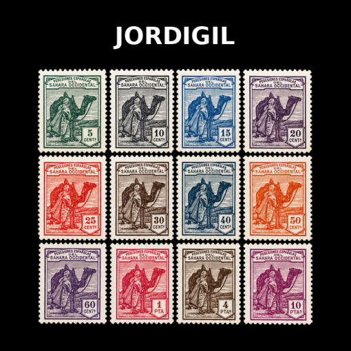 Sáhara · Edifil 1-12 · 1924 · 60 €