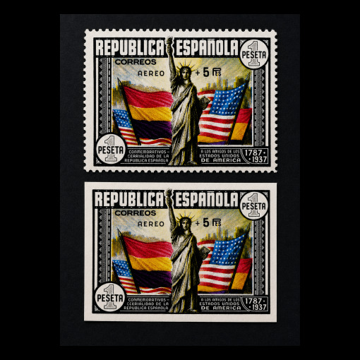 España CL Aniversario de la Constitucion de EE.UU · 1939 · Edifil 765 y 765s · 55 €