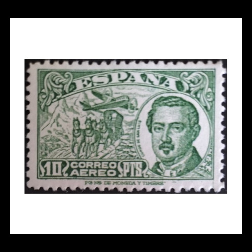 Conde de San Luis serie completa sello de España · 1945 · Edifil 990 · 10 €