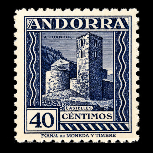 Andorra Edifil 37 Paisajes de Andorra · 1935-1943 · Edifil 37 · 45 €