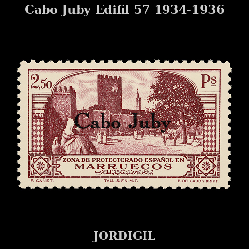 Cabo Juby · 1934-1936 · Edifil 57 · 30 €